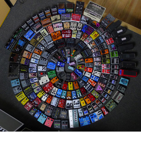 site web outil artiste pedale guitare