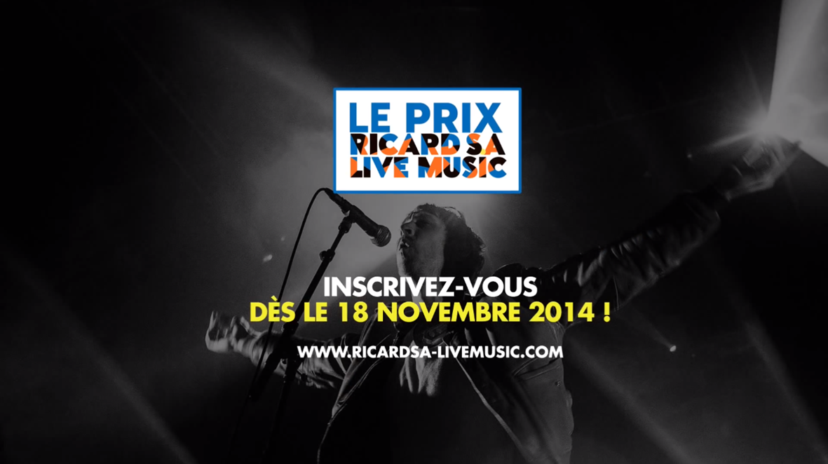 Visuel Prix Ricard S.A Live Music