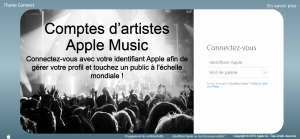 Accueil iTunes Connect