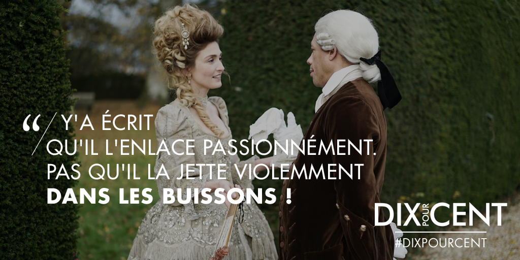 joeystarr julie gayet dix pour cent