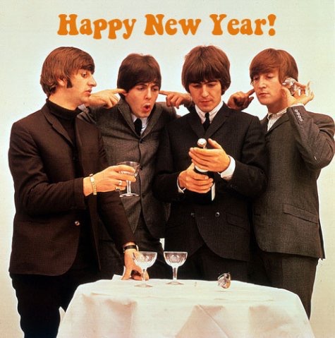 Happy new year beatles