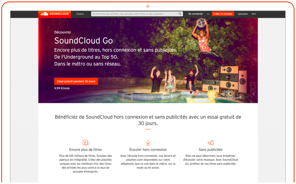 Capture SoundCloud Go